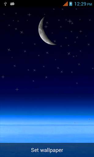 Moon Live Wallpaper screenshot 4