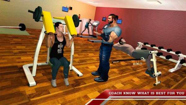 Virtual Gym Fit The Fat Fitness Game screenshot 1