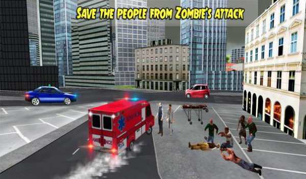 Ambulance Rescue Drive: Zombie screenshot 16