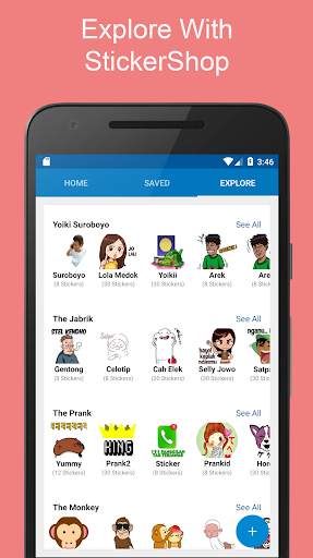 Stiker Dagelan Suroboyoan Lucu | WAStickerApps screenshot 2