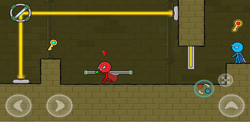 Stickman  Spider Red and  Blue adventure screenshot 5