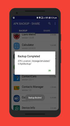 APK BACKUP - SHARE ( APK Extractor) screenshot 5