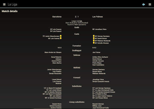 Football center - live scores screenshot 11