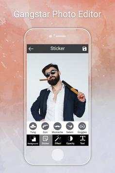 Gangster Photo Editor screenshot 1