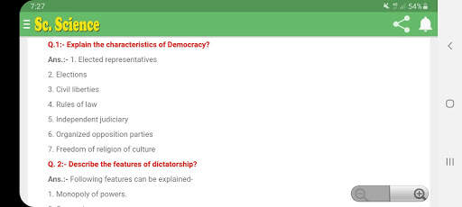 Social Science Class 10 Mobile App* screenshot 12