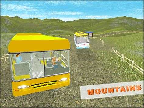 Tourist Bus Offroad Driving 3D screenshot 7