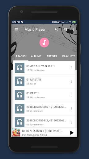Music Player 2020 - MP3 Player screenshot 1