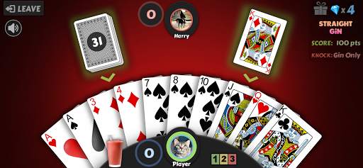 Gin Rummy - Offline Card Games screenshot 6