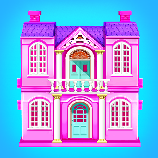 Princess Town Doll House Games icon