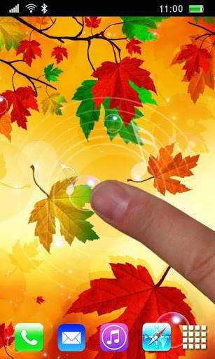 Autumn Leaves Live Wallpaper screenshot 2