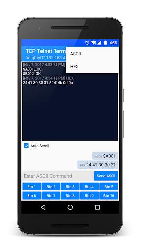 TCP Telnet Terminal screenshot 5