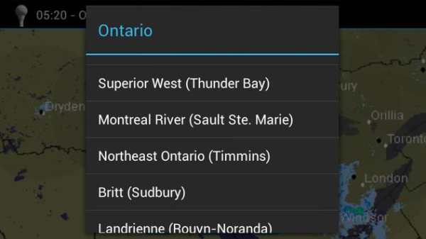 Meteo Radar CANADA screenshot 6