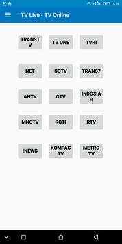TV Indonesia - TV Online screenshot 1