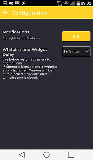 Camera blocker for Android 11 - Cameraless screenshot 9