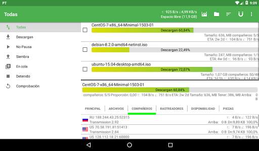 PTorrent Pro - torrent application screenshot 7