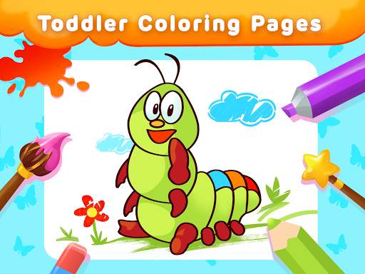 Coloring games for kids 2-3 year olds screenshot 7