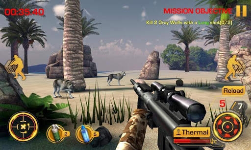 Wild Hunter 3D 2 تصوير الشاشة