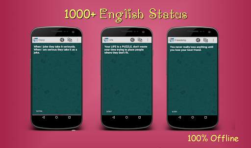 English Status screenshot 3