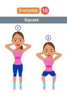 Daily 10 home exercise 2018 screenshot 4