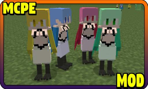 Waifus Addon MCPE - Minecraft Mod screenshot 1