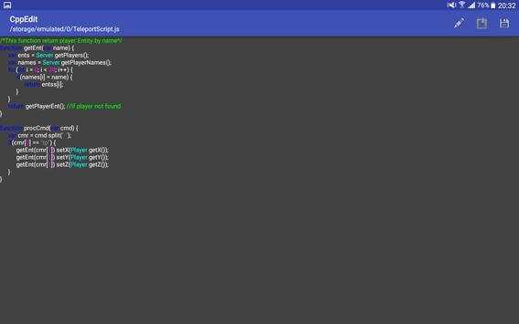 CppEdit screenshot 1