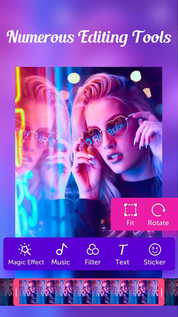 Video.me - Video Editor, Video Maker, Effects screenshot 2