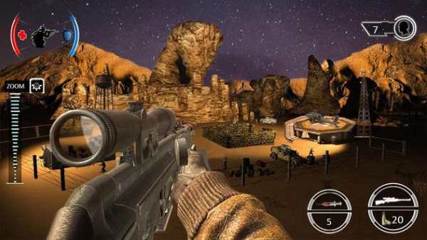 VR Mountain Sniper Shooting 3D screenshot 5