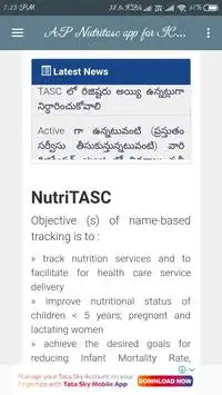 AP Nutritasc app for ICDS Employees - unofficial screenshot 3