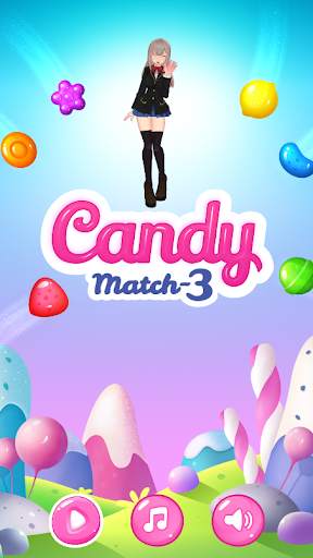 Beauty Candy Match 3 Puzzle screenshot 1