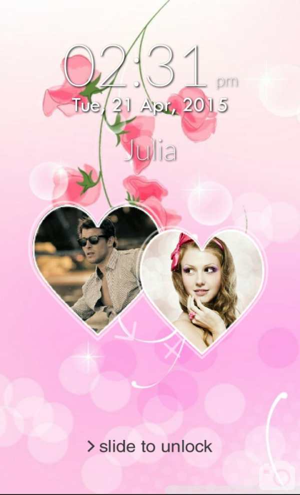 Couple Photo Lock Screen screenshot 8