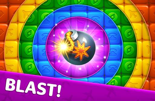 Traveling Blast: Match & Crash Blocks with Friends screenshot 5