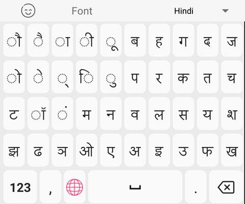 Fonts Keyboard - Emojis Keyboard screenshot 1
