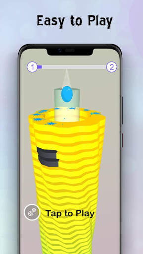Stack Helix: 3D Ball Crush Drop Smasher screenshot 4