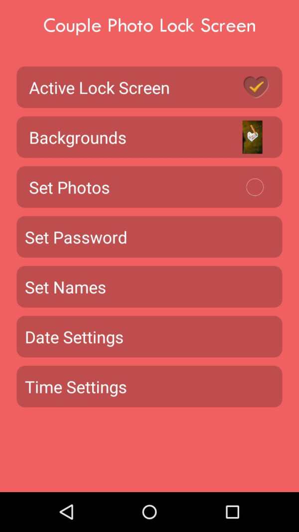 Couple Photo Lock Screen screenshot 7