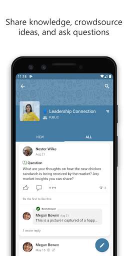 Yammer 3 تصوير الشاشة