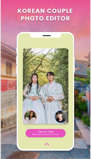 Hanbok Korean Wedding Couple screenshot 3