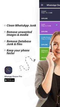 Whatspp Junk Cleaner Pro screenshot 1