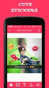 B622 - Selfie Pink Camera screenshot 5