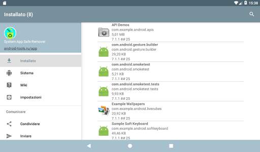 Gestore app di sistema screenshot 9