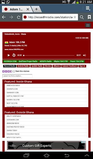 All Browsers Recording Radio Stations screenshot 5