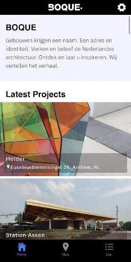 BOQUE app screenshot 1
