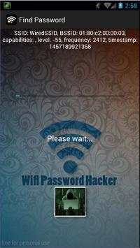 Wifi Password Hacker prank screenshot 3