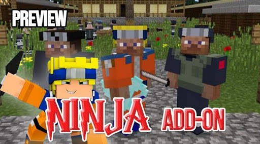 Konoha Ninja Addon For MCPE screenshot 1