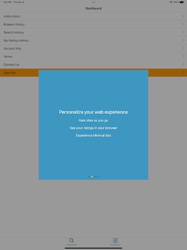 Legend Web Browser screenshot 4