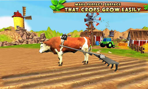 Bull Farming Village Farm 3D screenshot 2