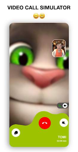 tom-cat📱Video Call  talk and Chat Prank screenshot 1