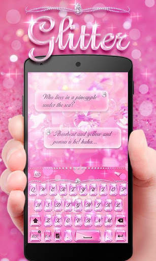 Glitter Pro GO Keyboard Theme screenshot 1