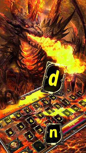 War of Fire Dragon Keyboard screenshot 1
