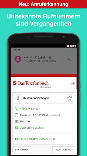 Das Telefonbuch with caller ID and spam protection screenshot 2