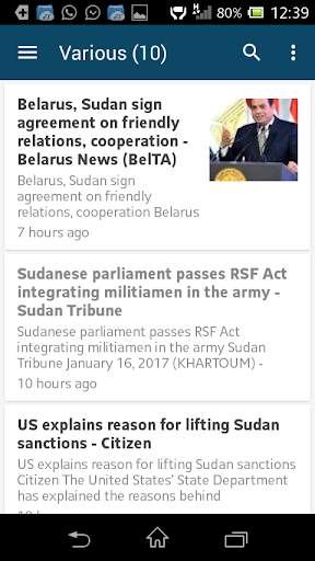 Sudan News screenshot 7